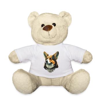 Officiel Post Corgi - Nounours - blanc - Devant