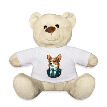 Avocat Suit Corgi - Nounours - blanc - Devant