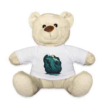 Ghost Art - Teddy Bear - white - Front
