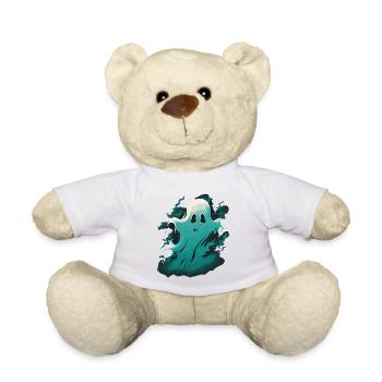 Ghost Design - Teddy Bear - white - Front