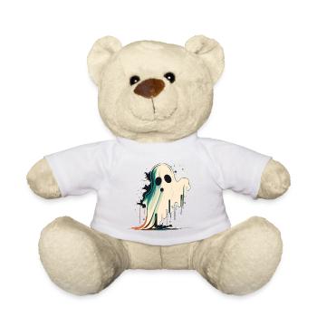 Melting Ghost - Teddy Bear - white - Front