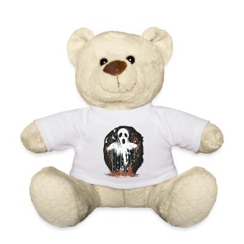 Spooky Ghost - Teddy Bear - white - Front