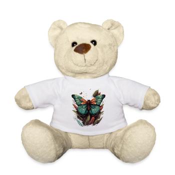 Garden Guardian Butterfly - Teddy Bear - white - Front