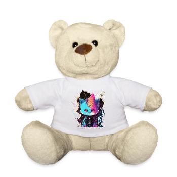 Rockin Kitty - Nounours - blanc - Devant