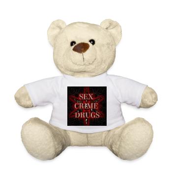 Sex - Crime - Drugs - Abbild - 2023 - Teddy - Weiß - Vorne
