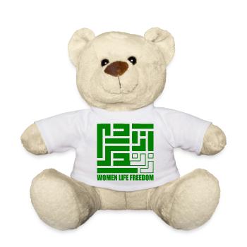 Women life freedom - Nounours - blanc - Devant