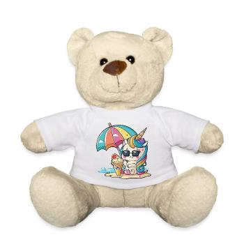 Arc-en-ciel d’été - Un jeu de couleurs - Nounours - blanc - Devant