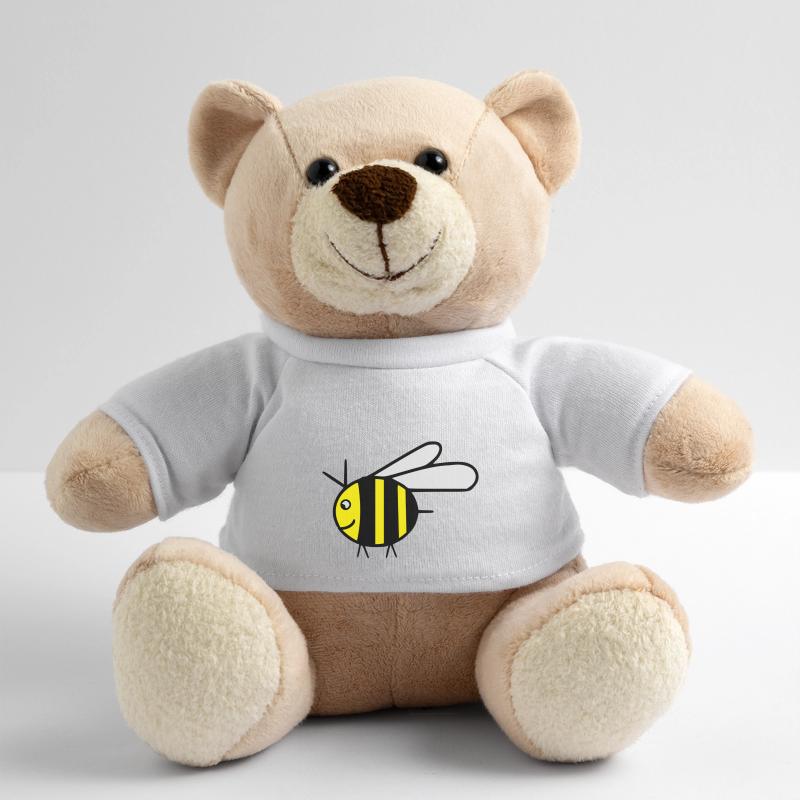 Yellow flying honey bee bumblebee - gift idea Teddy Bear