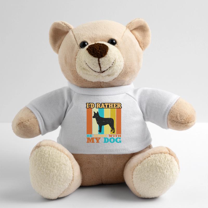 Australian Stumpy Tail Cattle Dog Silhouette Teddy