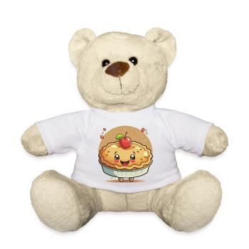 Thanksgiving-Kuchen - Teddy - Weiß - Vorne