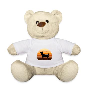Tahltan Bear Dog Lover Silhouette Vintage Sunset - Teddy Bear - white - Front