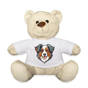 Australian Shepherd - Teddy - Weiß - Vorne