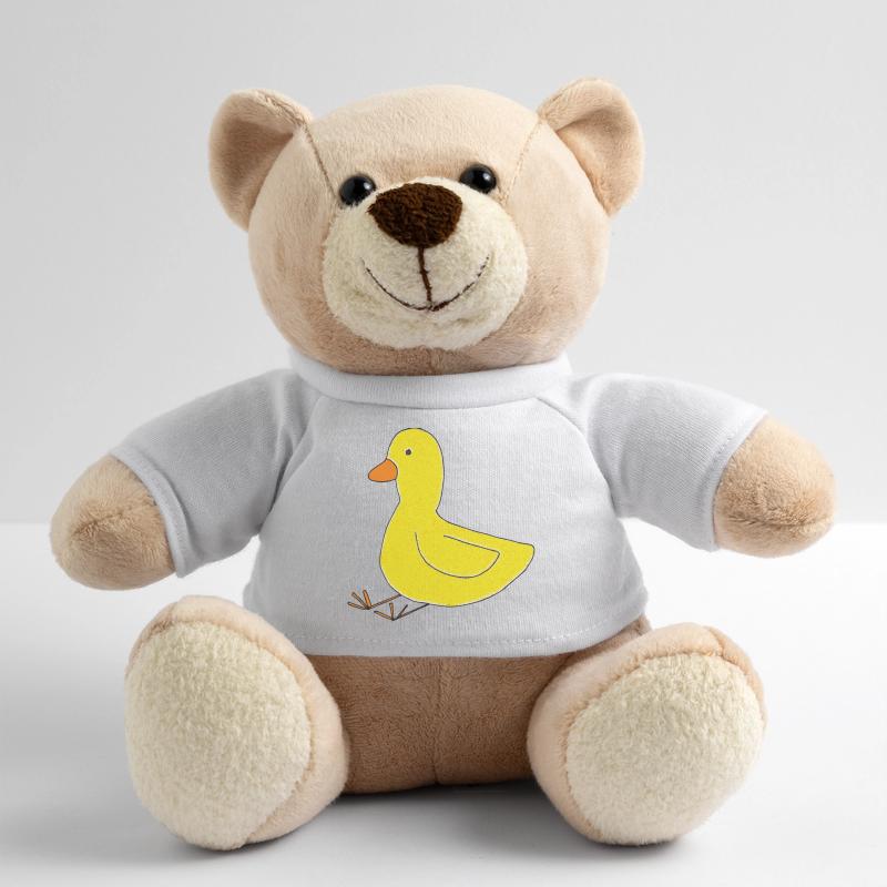 Duck Impressionism Teddy Bear