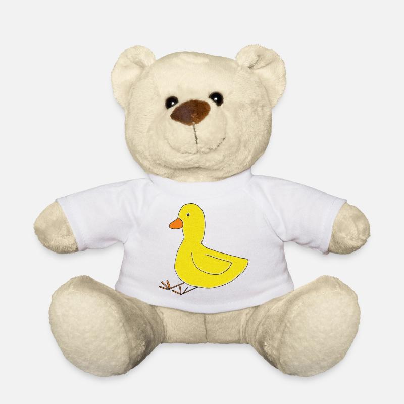ente impressionismus - Teddy - Weiß