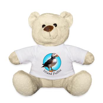 Island Puffin - Teddy Bear - white - Front