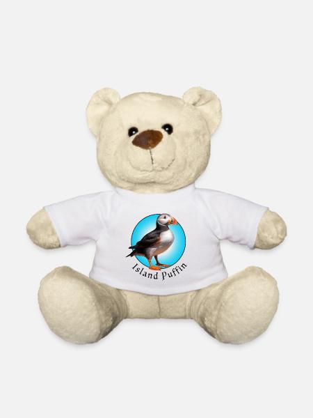 Island Puffin - Teddy - Weiß