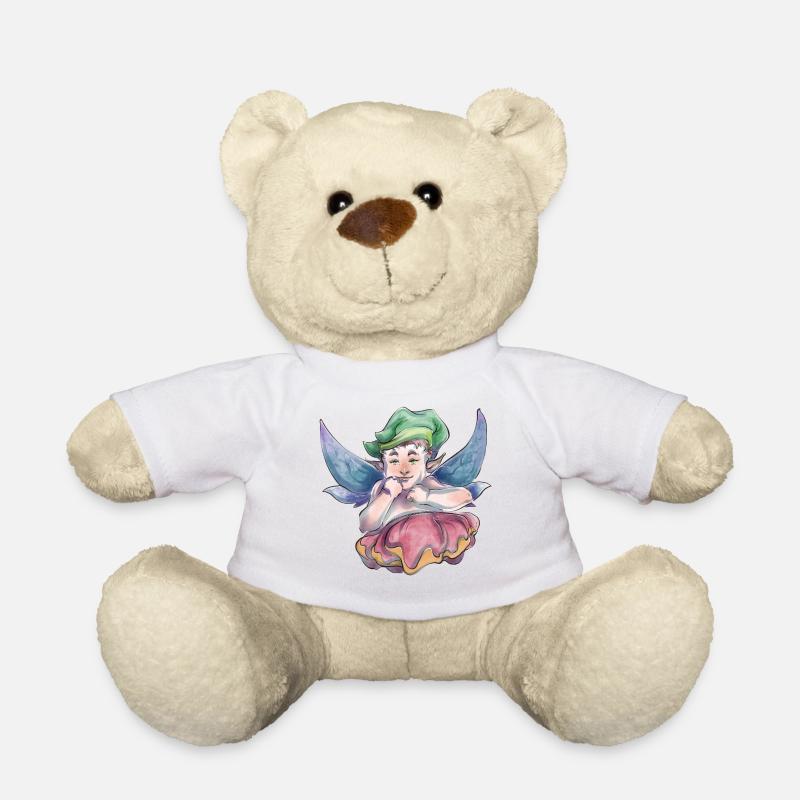 Bébé elfe - Nounours - blanc