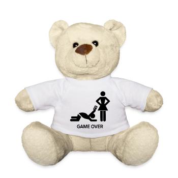 GAME OVER - Nounours - blanc - Devant