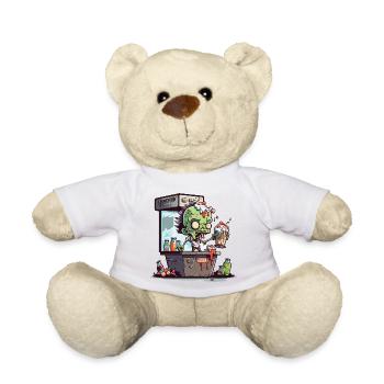 Brainy Beverages - Teddy Bear - white - Front