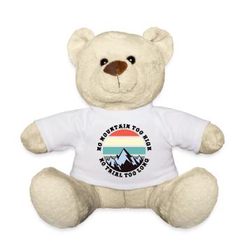 Pas de montagne trop haute, pas trop longue - Nounours - blanc - Devant