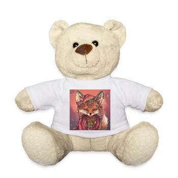 Fuchs Kunst - Teddy - Weiß - Vorne