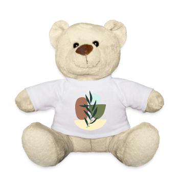 Style bohème minimaliste - Nounours - blanc - Devant