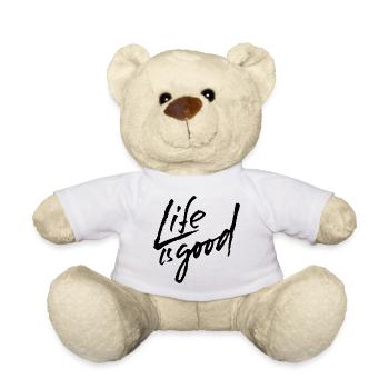 Life is good - Teddy - Weiß - Vorne
