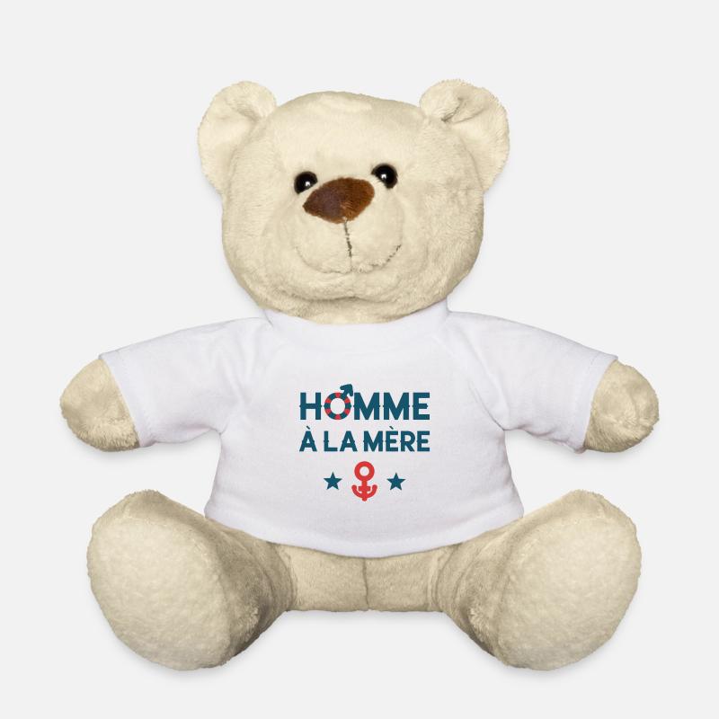 HOMME À LA MÈRE (couple) ! - Nounours - blanc