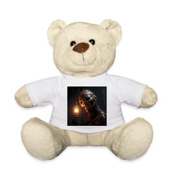 Horror Totenkopf Halloween - Teddy - Weiß - Vorne