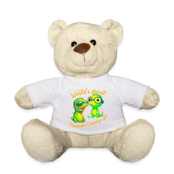 Krokodilbabys stiften Frieden - Teddy - Weiß - Vorne