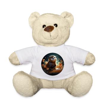 Loutre de surf - Nounours - blanc - Devant