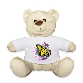 Mechanofloii - Teddy Bear - white - Front