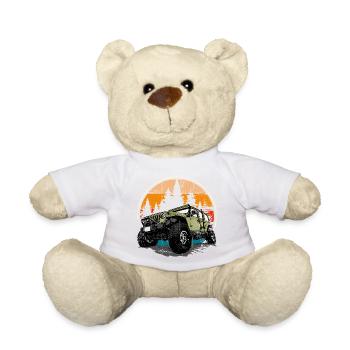 Jeep Sunrise Trail Adventure - Teddy Bear - white - Front