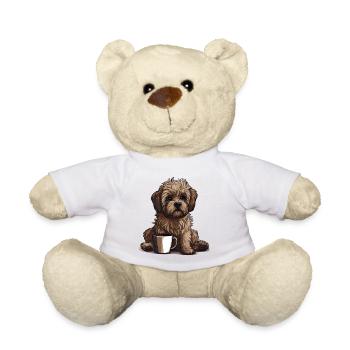 Bolonka Zwetna Puppy Dog fière maîtresse pour - Nounours - blanc - Devant