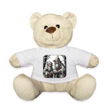 Diablotin / Nain / Fée / Noël / Elfe - Nounours - blanc - Devant