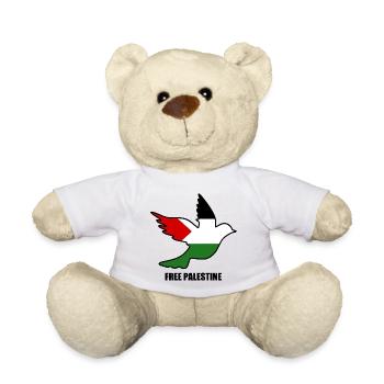 Free palestine - Teddy - Weiß - Vorne