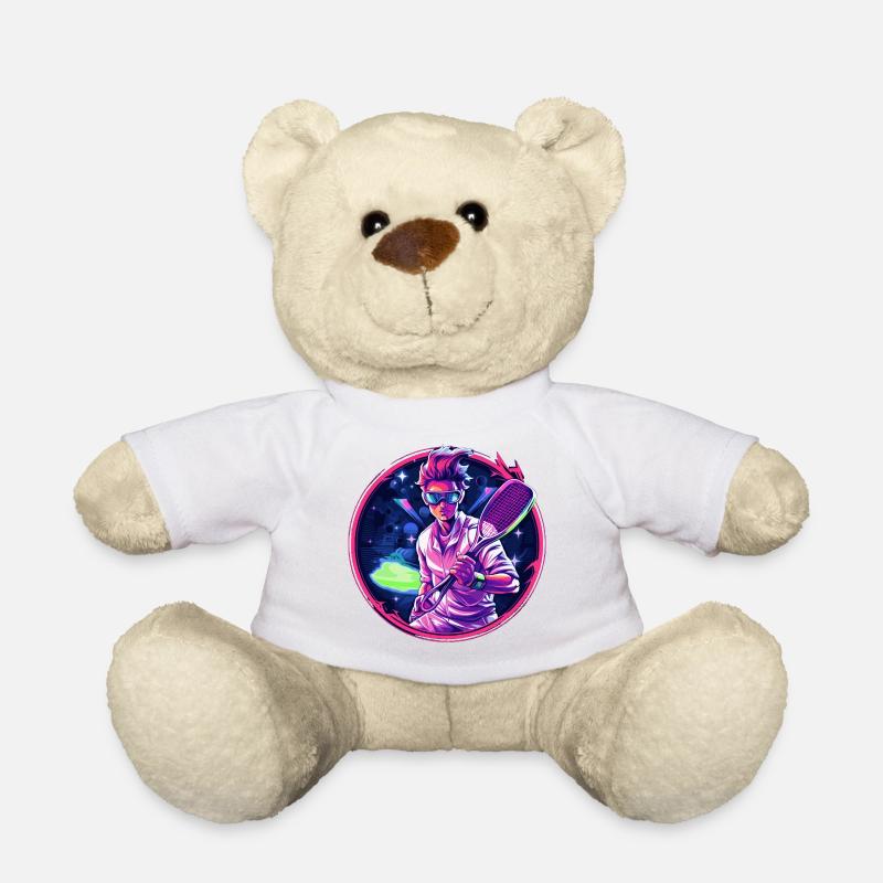 Tennis - Nounours - blanc