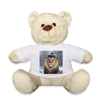 « Líon Baguettè. » - Nounours - blanc - Devant