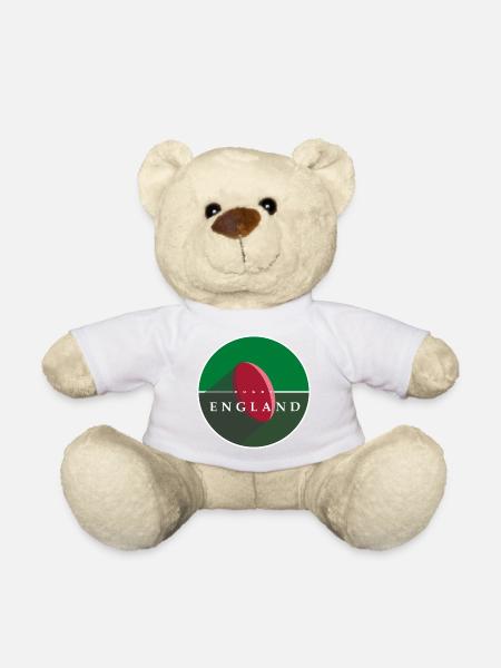 RUGBY ENGLAND - Teddy Bear - white