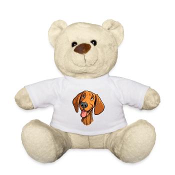 Broholmer Hunderasse Karikatur Kawaii Illustration - Teddy - Weiß - Vorne