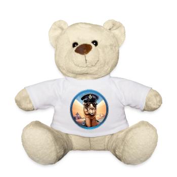 Police Camel - Teddy Bear - white - Front