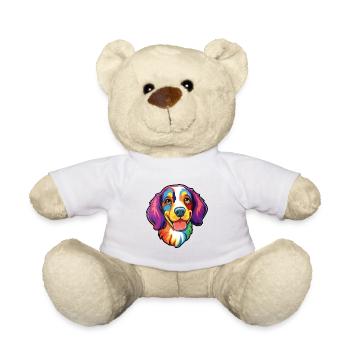 Appenzeller Sennenhund Dog Breed Cartoon Kawaii Il - Teddy Bear - white - Front