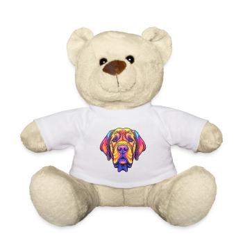 Mallorca Mastiff chien race Cartoon Kawaii Illustra - Nounours - blanc - Devant