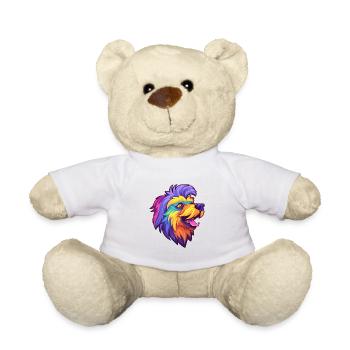 Griffon Belge Chien Race Cartoon Kawaii Illustrat - Nounours - blanc - Devant