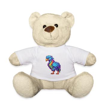 Hippogreif Bunte Aquarell-Karikatur Kawaii Anim - Teddy - Weiß - Vorne