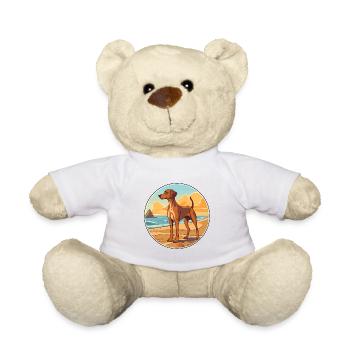 Chien de chasse andalou race de chien Cartoon Kawaii Clipart - Nounours - blanc - Devant
