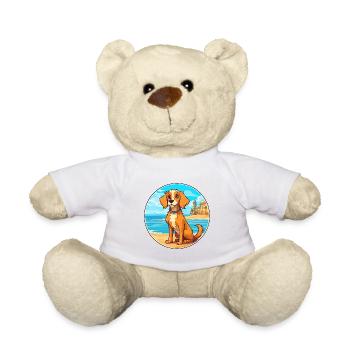 Havenese chien race dessin animé Kawaii Clipart chien animal de compagnie - Nounours - blanc - Devant