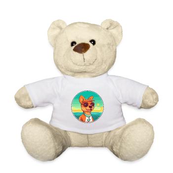 Volpino Italiano Hunderasse Cartoon Kawaii Clipart - Teddy - Weiß - Vorne