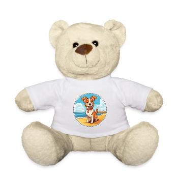 Slovaque Cuvac chien race dessin animé Kawaii Clipart chien - Nounours - blanc - Devant