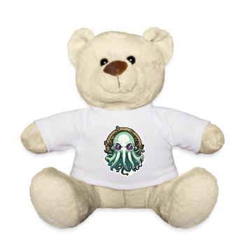 Cthulhu / Demon / Fantasy / Horror / Tentacle - Teddy Bear - white - Front
